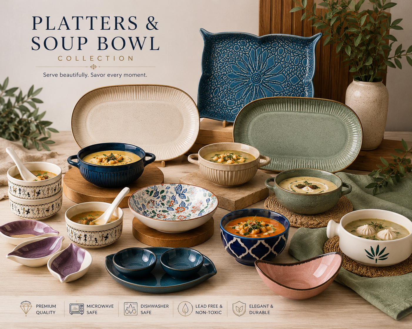 Platters & Soup Bowls