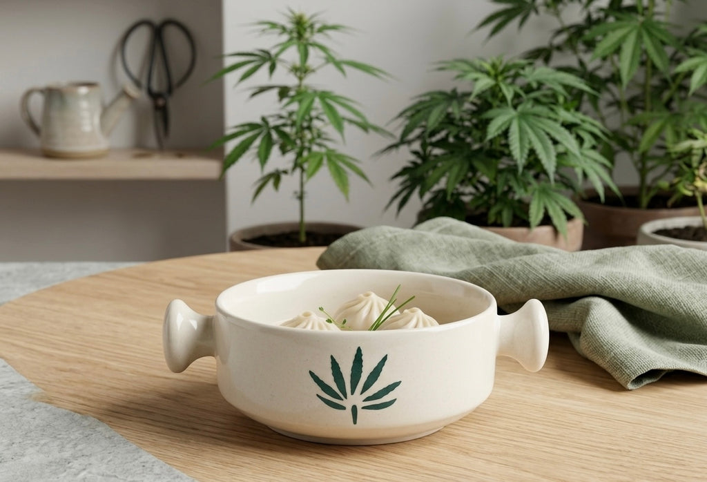 Multi-Purpose Ceramic Bowl with Handles – Soup, Pasta & Snacks