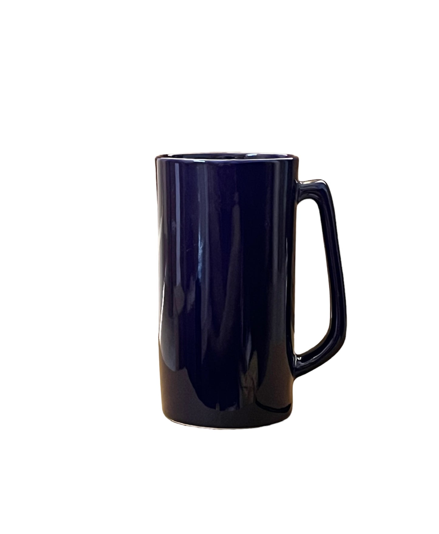 SOULCRAFTZ Ceramic Beer Mug | Set of 2 | Blue, 450ML