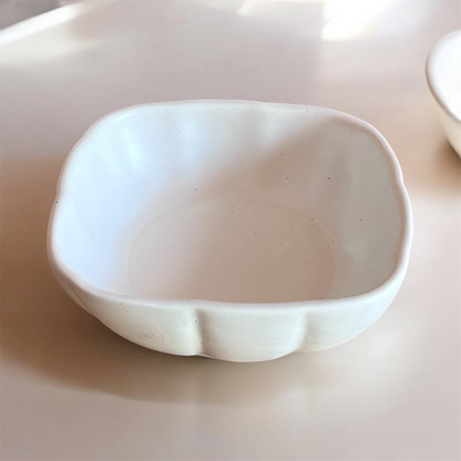 SOULCRAFTZ Ceramic Soup Bowl Set Kitchen & Dining Tableware Dinnerware & Serving Bowl Vegetable Bowl Dessert Bowl (Capacity : 200 Ml) Pack of 2