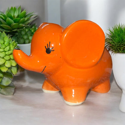 SOULCRAFTZ Jumbo Elephant Ceramic Pots for Indoor Plants, Planters, Flower, Pots, gamla, Outdoor, Balcony, Home, Garden, Office Decor, Succulent Pot