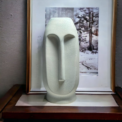 SOULCRAFTZ Ceramic Face Shaped vases | Handcrafted Flower Vases and Pot for Home Decoration